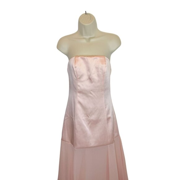Bubish luxe Jasmine Strapless Gown - Peach Pink NWT - Size M - Picture 9 of 9